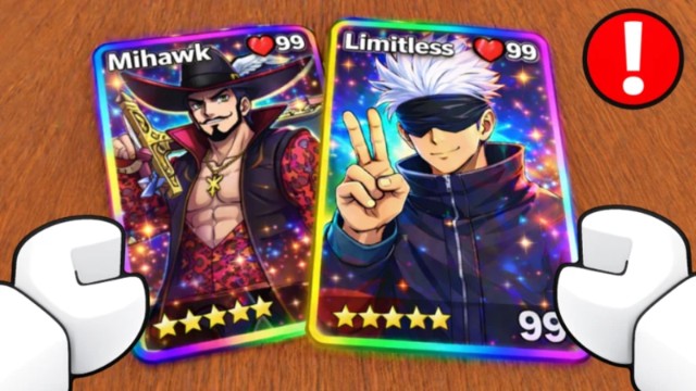 Anime Card Collection Codes
