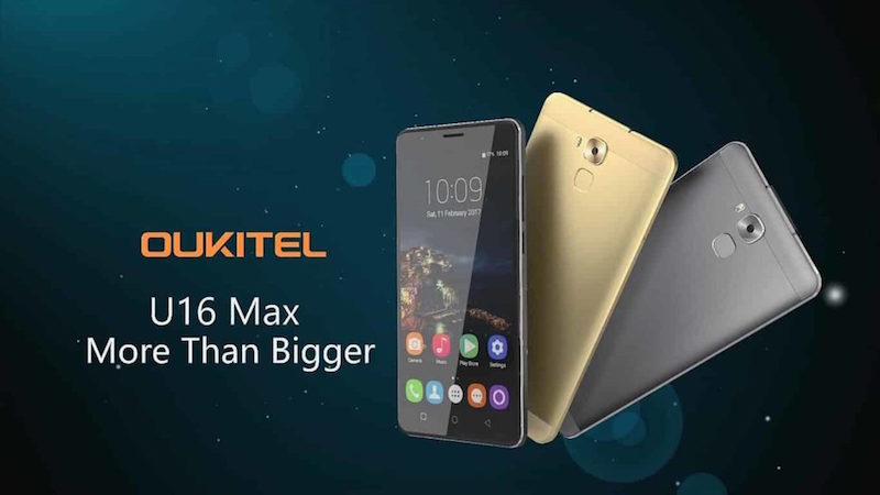 oukitel u16 max 1 1 - Oukitel U16 Max màn hình 6 inch, pin 4000 mAh