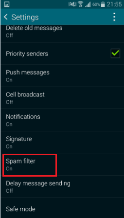 chan tin nhan quang cao 5 1 - Hướng dẫn chặn tin nhắn Spam trên điện thoại Samsung