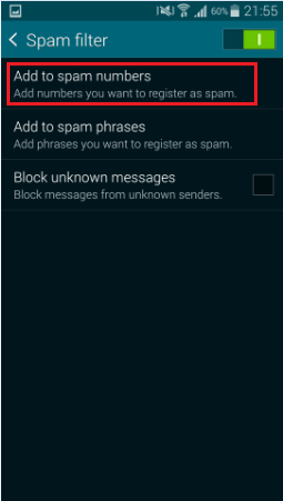 chan tin nhan quang cao 6 1 - Hướng dẫn chặn tin nhắn Spam trên điện thoại Samsung