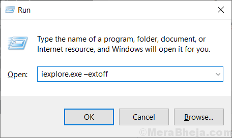 Internet Explorer 11 Không phản hồi Sửa lỗi 1