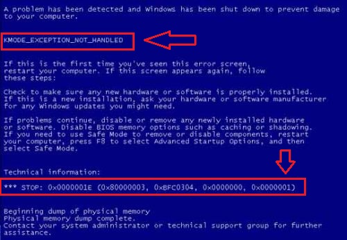 Khắc phục lỗi không xử lý ngoại lệ KMODE trên Windows 10 1