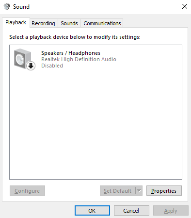 Khắc phục sự cố không có âm thanh trên máy tính xách tay Windows 10 [Resolved] 1