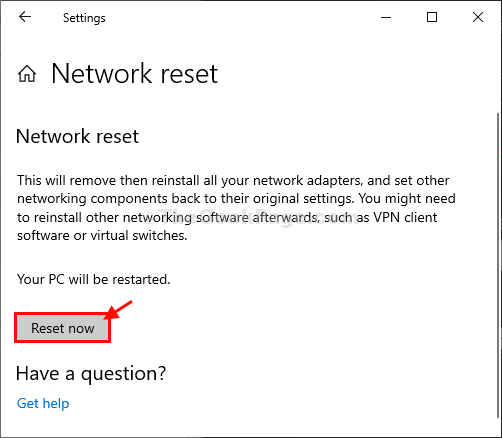 Khắc phục - Cổng mặc định không khả dụng trong Windows 10 1
