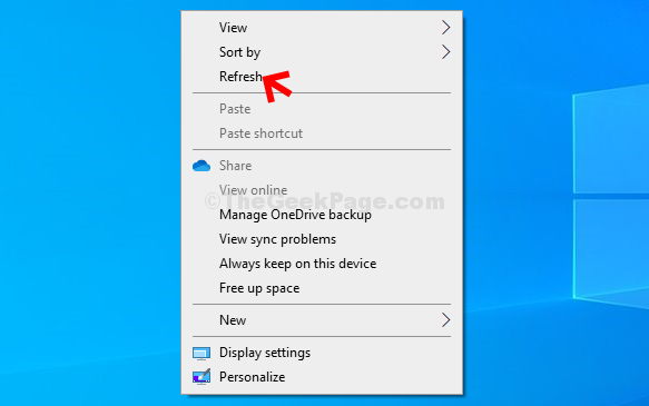 Khắc phục sự cố Dấu X màu xám trên một số vấn đề về biểu tượng màn hình trong Windows 10 1