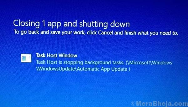 Khắc phục Task Host đang dừng các tác vụ nền trong Windows 10 1