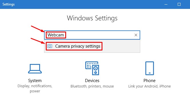 Khắc phục Chúng tôi không thể tìm thấy máy ảnh của bạn Lỗi trong Windows 10 0XA00F4244 [Solved] 1