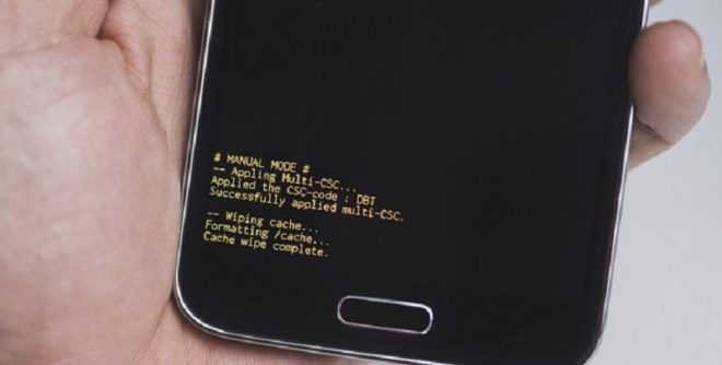 Xóa bộ nhớ cache của Samsung Galaxy S5