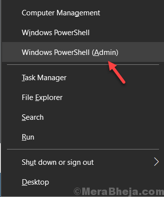 Tối thiểu của quản trị viên Windows Powershell
