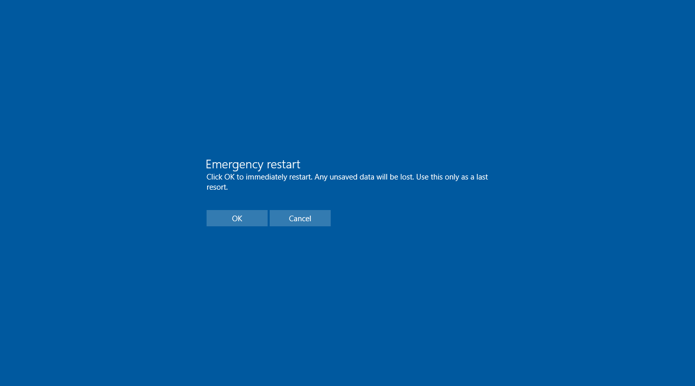 Cách thực hiện khởi động lại khẩn cấp trong Windows 10 1