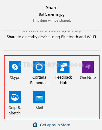 Cách sử dụng Share Charm trong Windows 10 4