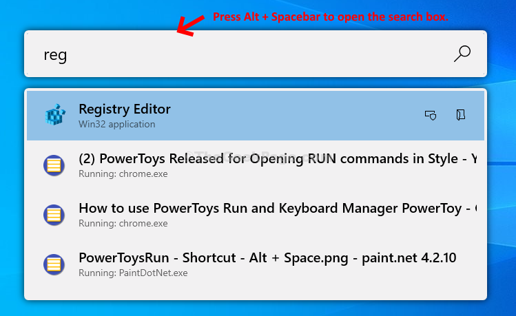 Cách sử dụng tất cả PowerToys mới để mở lệnh Run trong Windows 10 6
