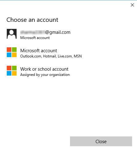 Làm thế nào để sử dụng cửa hàng Windows 10 với một tài khoản khác? 2