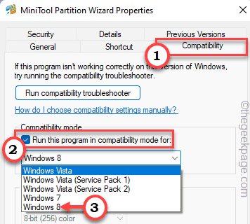 Khả năng tương thích Windows 8 Min
