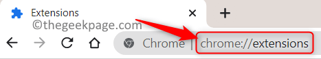 Thanh địa chỉ tiện ích mở rộng Chrome tối thiểu