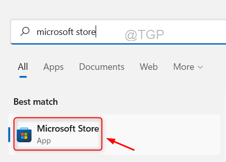 Mở Microsoft Store Win11 Min