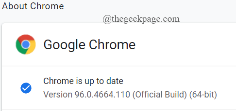 Cập nhật Chrome Min
