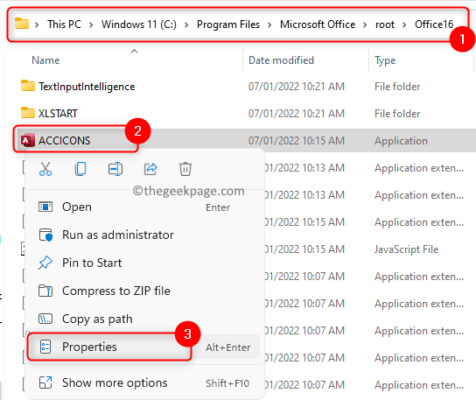 Các tính năng Exe của Ứng dụng Microsoft Office Tối thiểu