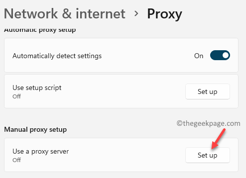 Mạng và Internet Thủ công Proxy Thiết lập Proxy Thủ công Một Thiết lập Máy chủ Proxy Tối thiểu.
