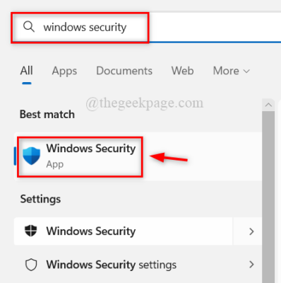 Mở Windows Security 11zon