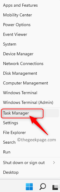 Trình quản lý tác vụ Windows Min