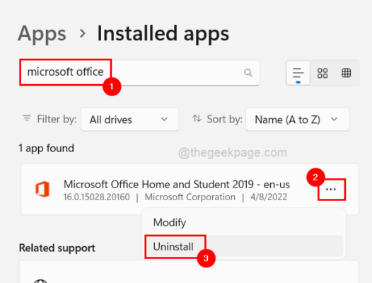 Gỡ cài đặt Microsoft Office 11zon